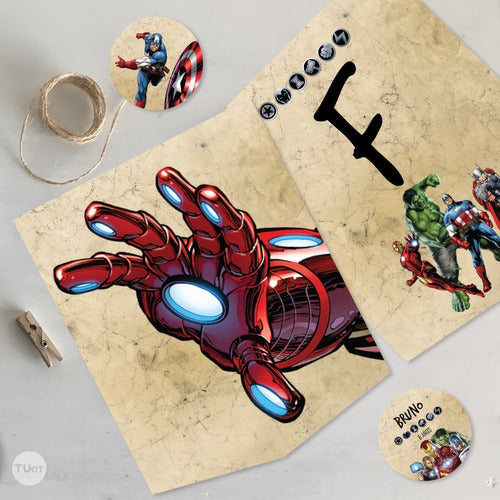 TuKit Printable Superheroes Kit 4