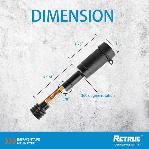 RETRUE Trailer Coupler Locking Pin Receiver Lock, Pin 3