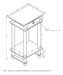 Furinno Turn-N-Tube Nightstand/Night Table with Drawer 1