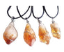 De mil maneras por el mundo Citrine Quartz Necklace - Natural Energy Stone - Motivation 0