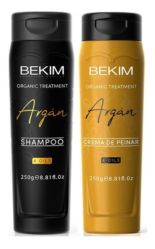 Bekim Shampoo + Crema De Peinar Argán 4 Oils 250g 0