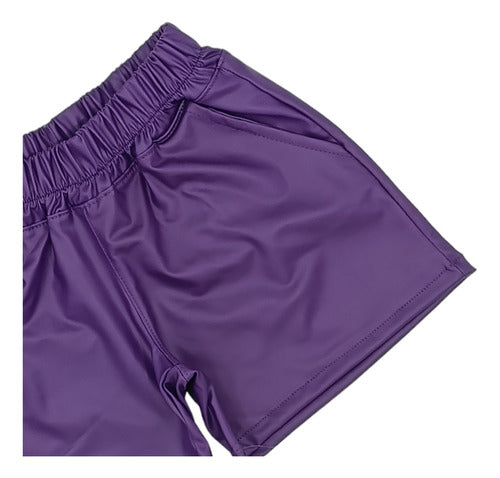 KaoriKawaii Girls' Glossy Short 1