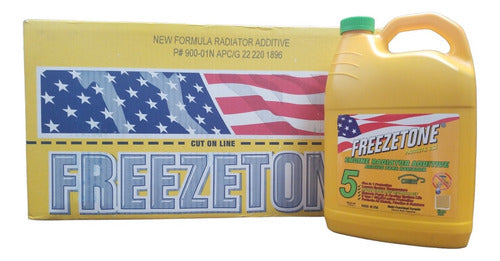 Freezetone Antifreeze Liquid X 4 Liters (Green) 0