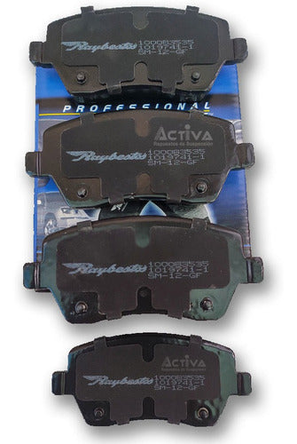 Raybestos Front Brake Pad for Renault Duster 1.6 4x2 2011 1