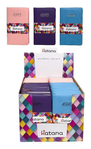 Katana Agenda 2024 Pocket Cocida Pastel 519002 - Eleccion 0