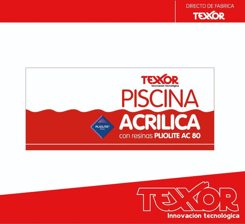 Texxor Acrylic Resin Pool Paint 1 L - Pliolite 1