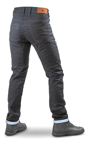 Solco Motorcycle Jeans S2 with Removable Protections - Asmotopartes 0