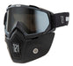 Hawk Open Face Helmet Visor Mask 721 - Motorcycle RAM 0