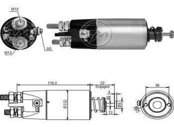 Solenoide Mitsubishi Volkswagen Camion/volvo Camion 24v 0