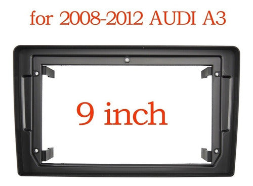 Mr. Interface Audi A3 9'' Stereo Adapter Frame MRAU016N DIN 1