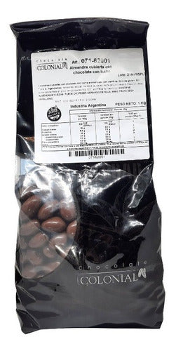 Colonial Milk Chocolate Covered Almonds 1 Kg Christmas Holidays 0