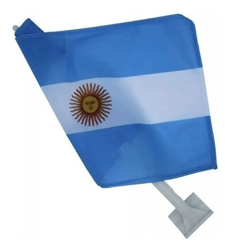 Manzana Cotillon Combo Argentina Flag for Car X 100 Units Wholesale 4