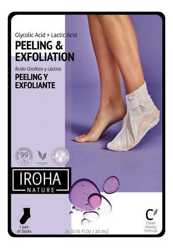 Iroha Nature Lavender Foot and Nail Socks 0