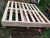 Rustic Pallet Beds with Floating Nightstands 1