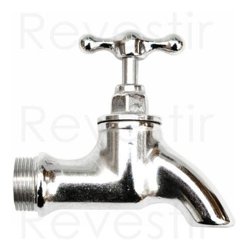 Wall Mounted Chrome Spout FV 430-13-C Exterior 1