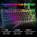 Ziyou Lang Wireless Gaming Keyboard and Mouse Combo with 87 Keys 3