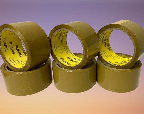 Fijapel Packing Tape 48mm X 100m Pack of 6 Units 1