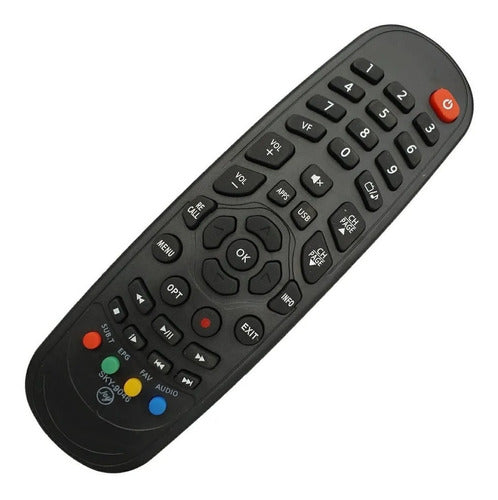 Sky-9046 Controle Remoto De Receptor Joy Hd Importado 0