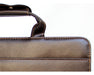 DA-MASS Brown Leather Briefcase with Calculator 1