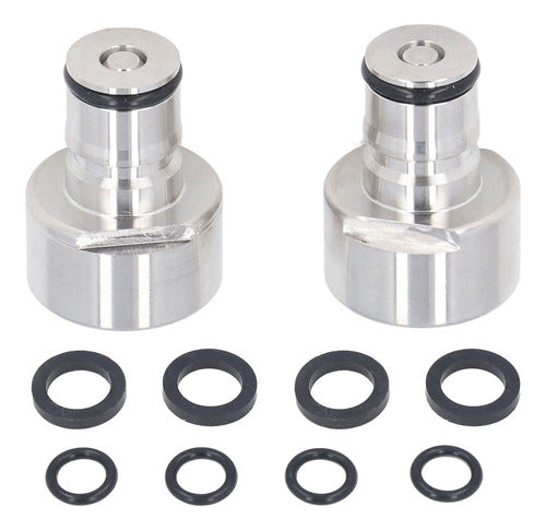 Adaptador Keg Coupler De 5/8 Pés Em Aço Inoxidável Ball Lock 0