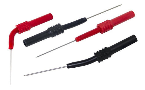 Lisle Backprobe / Flexible Needles for Terminals and Connectors - 2 Pairs for Multimeters, Scanners, and Oscilloscopes 0