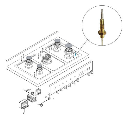 Ariston Stove Thermocouple PH941MST 1