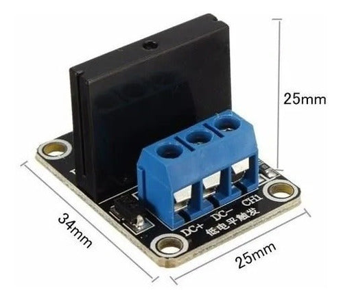 Modulo Rele De Estado Solido Arduino Pic Omron Unoelectro 1