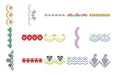 130 Embroidery Designs Templates P/Embroiderer Borders 8