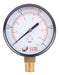 Ceni Manometer 100mm 1/2" Bottom Connection 1 Bar Air Water Gas 0