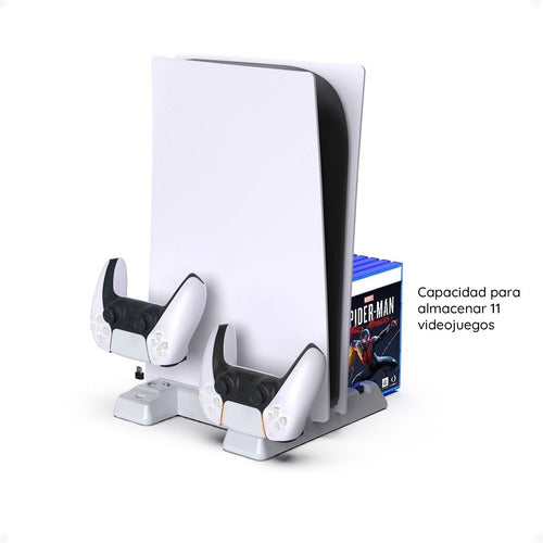 Otec 3 in 1 Charging Stand with Ventilation for Playstation 5 PS5 2