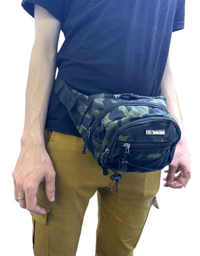 Alpine Skate Tactical Military Reinforced Fanny Pack Camouflage Olivos 2