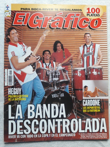 El Gráfico N° 4151 Año 1999 - River Copa - Cardone 0