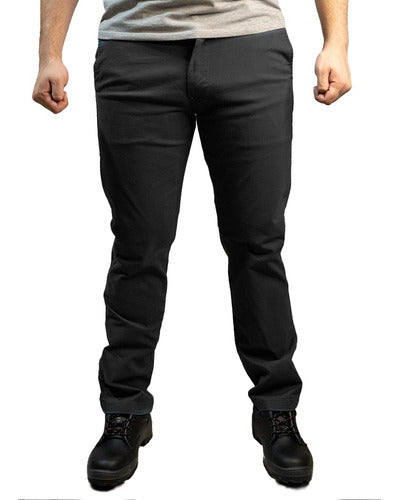 Pampero Pantalon Pampero Chino Negro Pam524ne 0