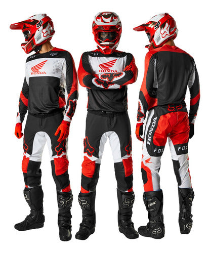 Fox Honda Flexair 110 Motocross Enduro Jersey Pant Set 1