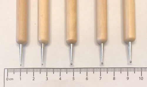 Miguel Parise Cueros Buriles Para Repujado Cuero X 8 Pz Herramientas Talabartería 4