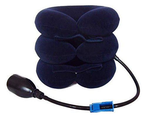 Inflatable Neck Pillow for Cervical Pain Relief 0