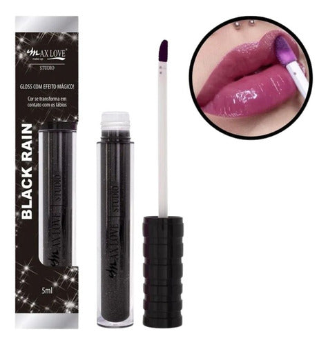 Gloss Labial Mágico Black Rain Max Love 1