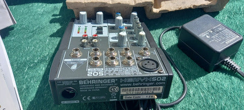 Consola Behringer 502 Xenyx / Con Caja Y Manuales Etc 1