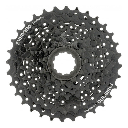 Shimano Piñon Cassette Altus Cs-hg200-9 9v Original 0