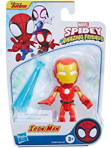 Figura De Acción Spidey And His Amazing Friends Iron Man 1