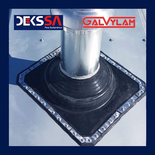 DEKSSA Dektite Premium N° 6 Epdm Black 125-230mm 2