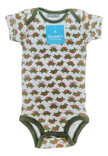 Gonper's Baby Boy Short Sleeve Bodysuit - All Sizes 14