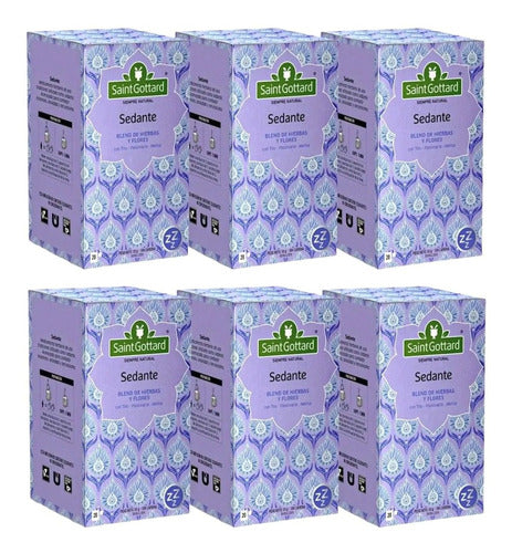 Saint Gottard Sedative Herbal Tea - 6 Units 0