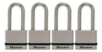 Master Lock Magnum Solid Steel Padlock 134 in Width M530XQLH Pack of 4 0