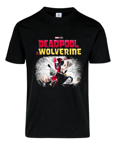 Memo Estampados Deadpool & Wolverine 08 T-Shirt 0