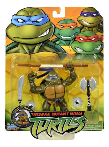 Tortugas Ninja Figura Articulada + Accesor. Donatello 81030d 0