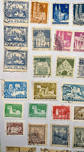 Sello Correo Castillos 61 Estampillas Buen Estado Colección 1