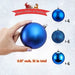 LessMo 12 Bolas Navideñas Doradas Inastillables Decorativas 2