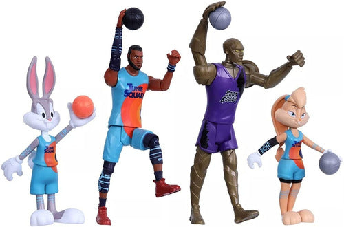 Space Jam New Legacy Set Figuras X4 Original 14615 2