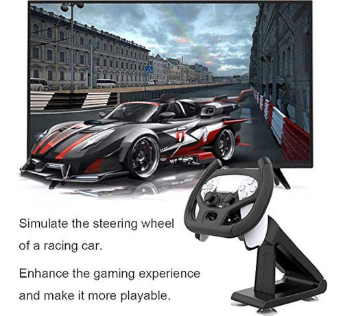 Megadream - Racing Wheel for PS5 Games 1